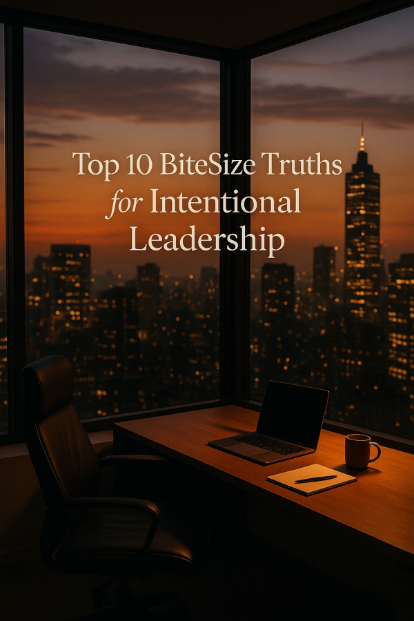 Top 10 BiteSize Truths for Intentional Leadership